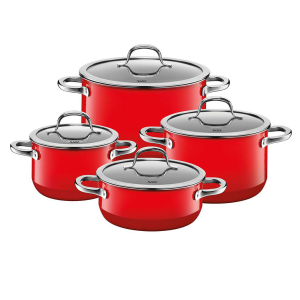 BỘ NỒI SILIT PASSION MÀU ĐỎ - 4 món