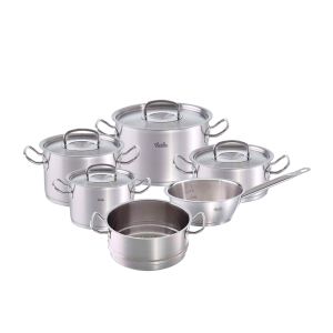 Bộ nồi Fissler Profi Original set 6 kèm xửng hấp