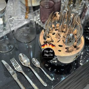 Bộ dao dĩa thìa Keller 24 món hình quả trứng