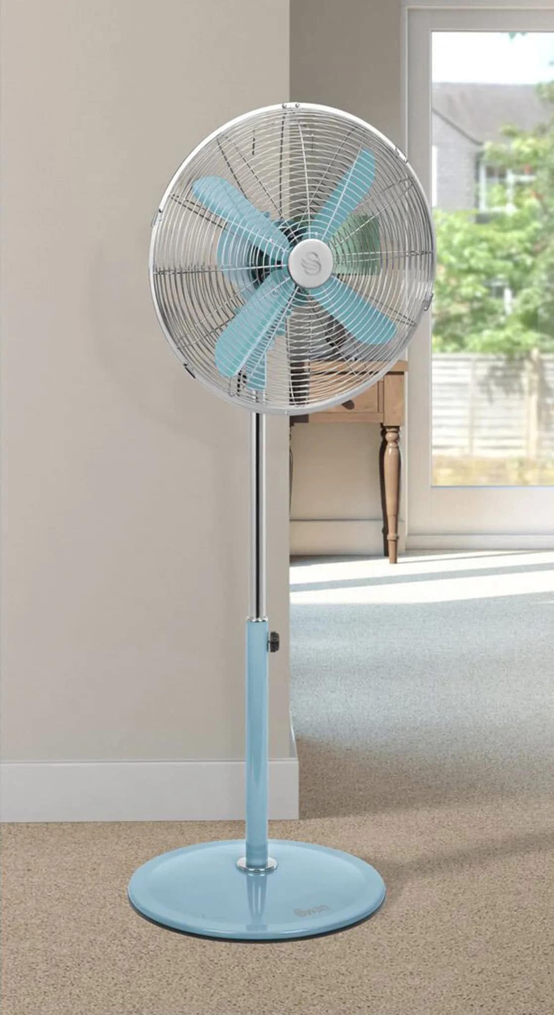 Quạt cây SWAN Retro màu xanh blue